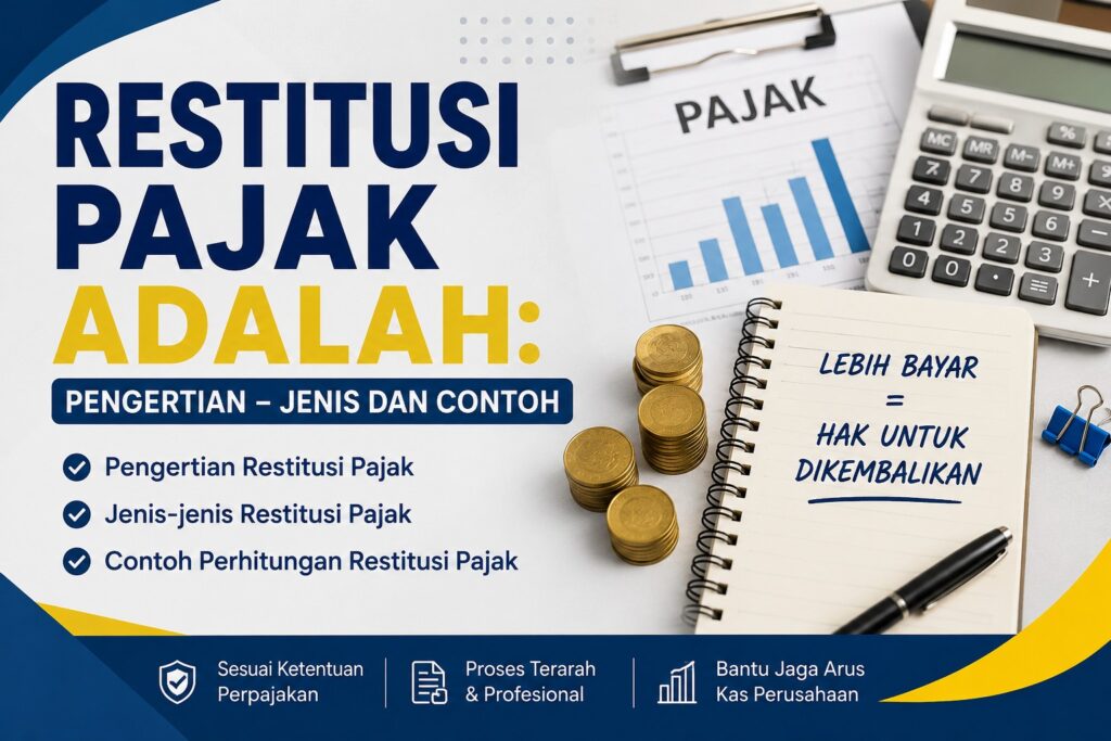 Restitusi Pajak Adalah Pengertian - Jenis Dan Contoh